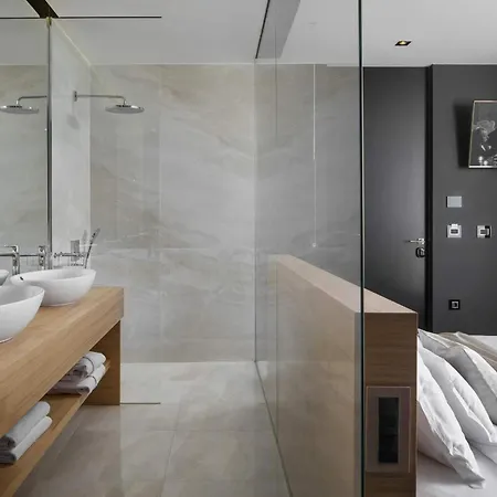 Βίλα 5-star Calma I With Heated Pool, Jacuzzi, Sea And Palm Tree Garden