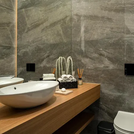 Βίλα 5-star Calma I With Heated Pool, Jacuzzi, Sea And Palm Tree Garden *