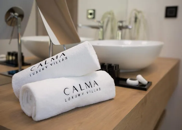 5-star Calma I With Heated Pool, Jacuzzi, Sea And Palm Tree Garden Villa