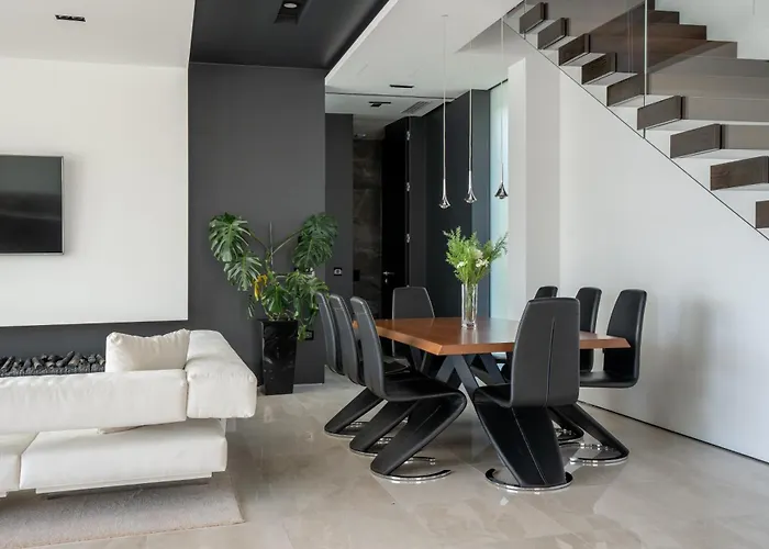 5-star Calma I With Heated Pool, Jacuzzi, Sea And Palm Tree Garden Villa *