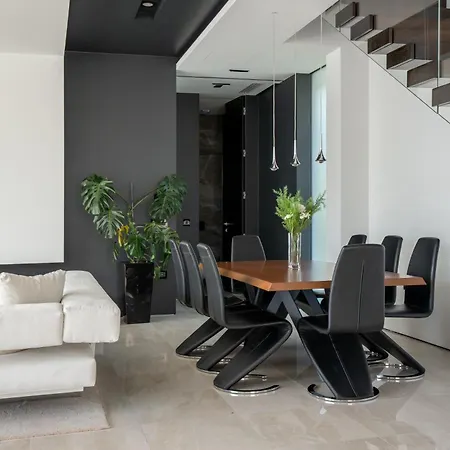5-star Calma I With Heated Pool, Jacuzzi, Sea And Palm Tree Garden Villa *