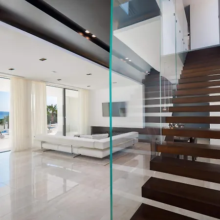5-star Calma I With Heated Pool, Jacuzzi, Sea And Palm Tree Garden Villa