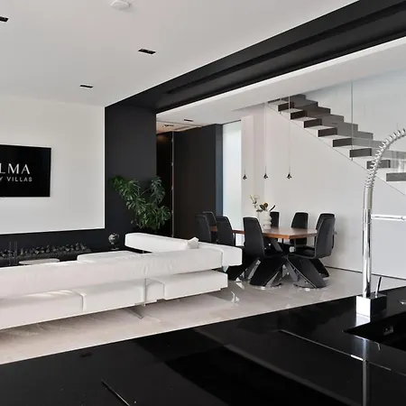 5-star Calma I With Heated Pool, Jacuzzi, Sea And Palm Tree Garden * Starigrad Paklenica