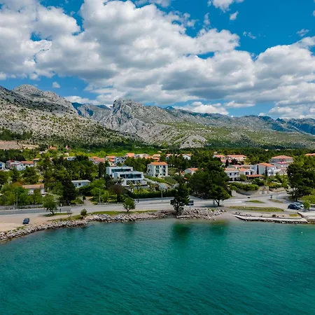 5-star Calma I With Heated Pool, Jacuzzi, Sea And Palm Tree Garden Starigrad Paklenica