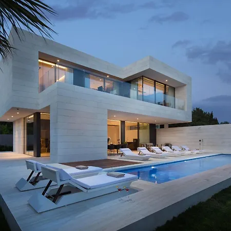 5-star Calma I With Heated Pool, Jacuzzi, Sea And Palm Tree Garden * Starigrad Paklenica