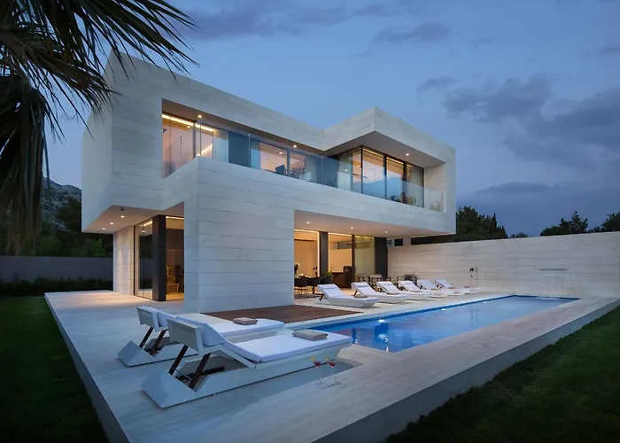 5-star Calma I With Heated Pool, Jacuzzi, Sea And Palm Tree Garden * Стариград-Пакленица